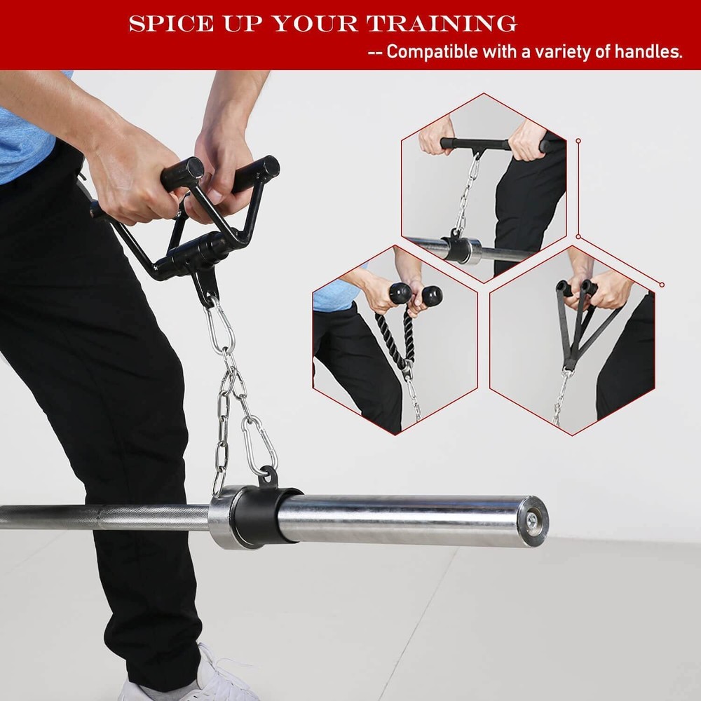 T-Bar Row Platform Post Insert Landmine Attachment â€“ Landmine Row Handle fo...