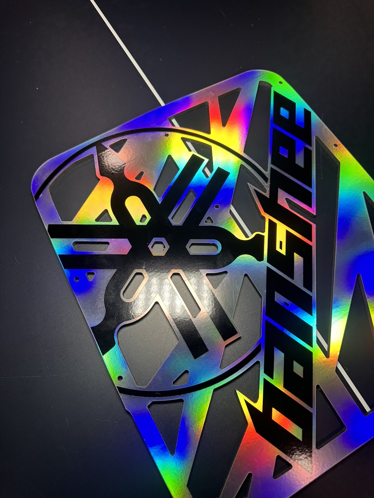 YAMAHA BANSHEE GRILL.... CUSTOM HOLOGRAPHIC