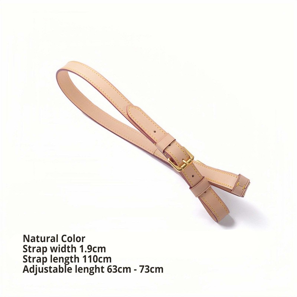 Adjustable Leather Straps - Natural and Honey Colors