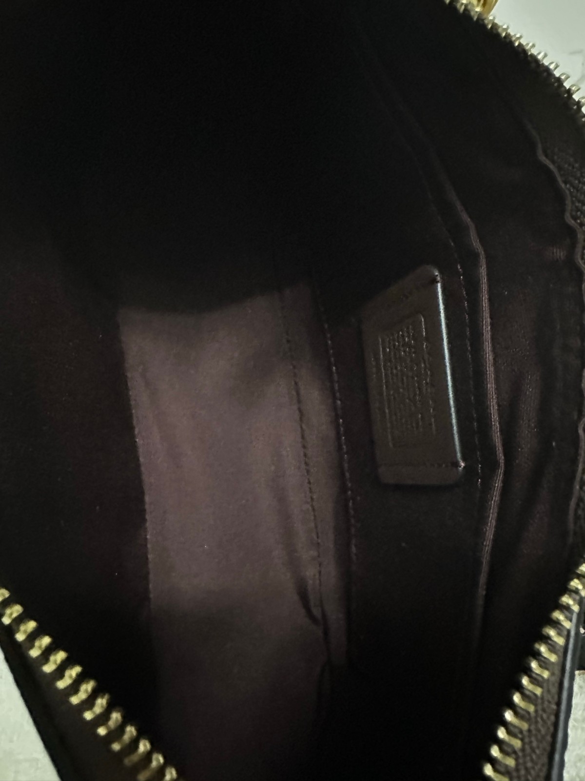 COACH CV933 Teri Shoulder Bag In Signature Canvas Maple Free shipping