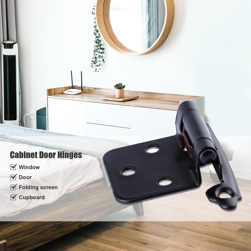 Kitchen Cabinet Hinges Overlay Self Closing Face Mount Cupboard Door Hinge