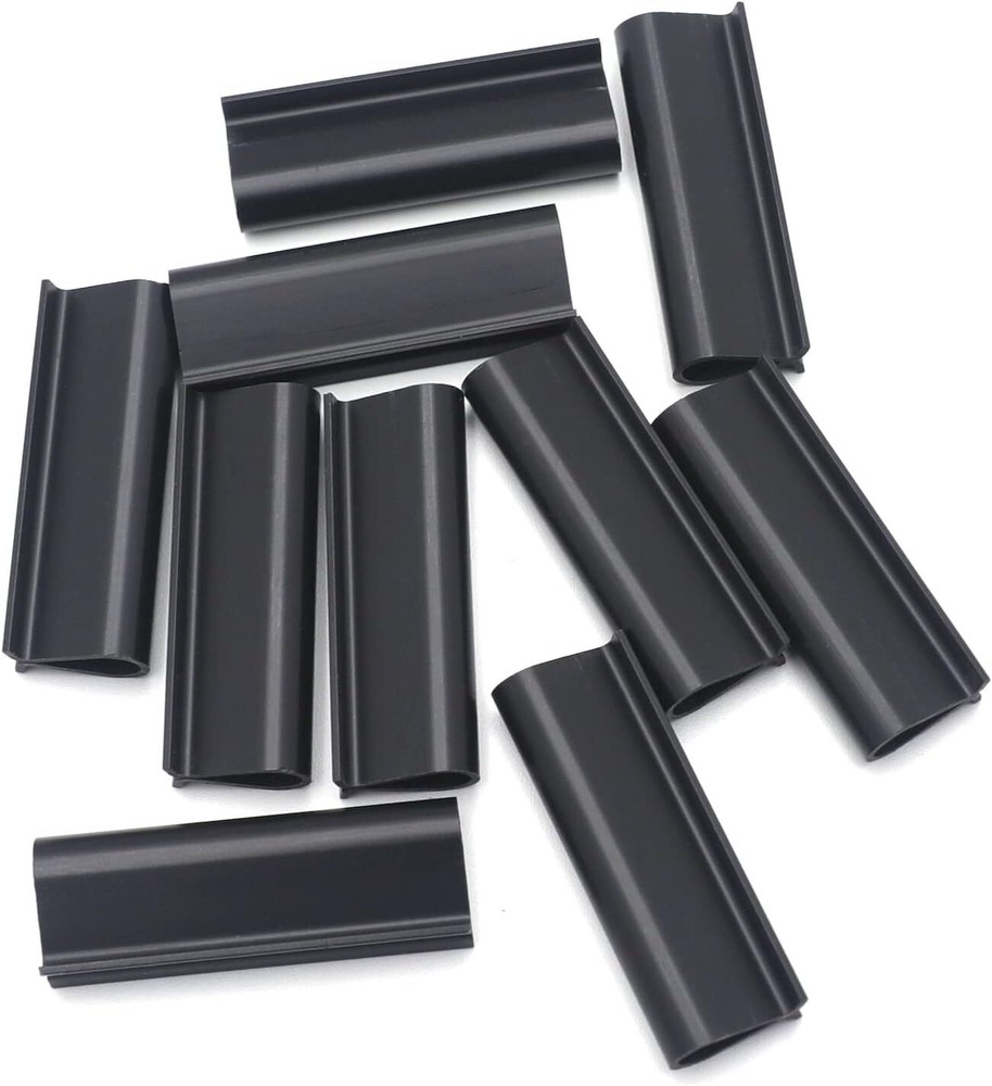 Black Mouting Bracket For Chain Link Fence View Blocking Privacy Tape Weave