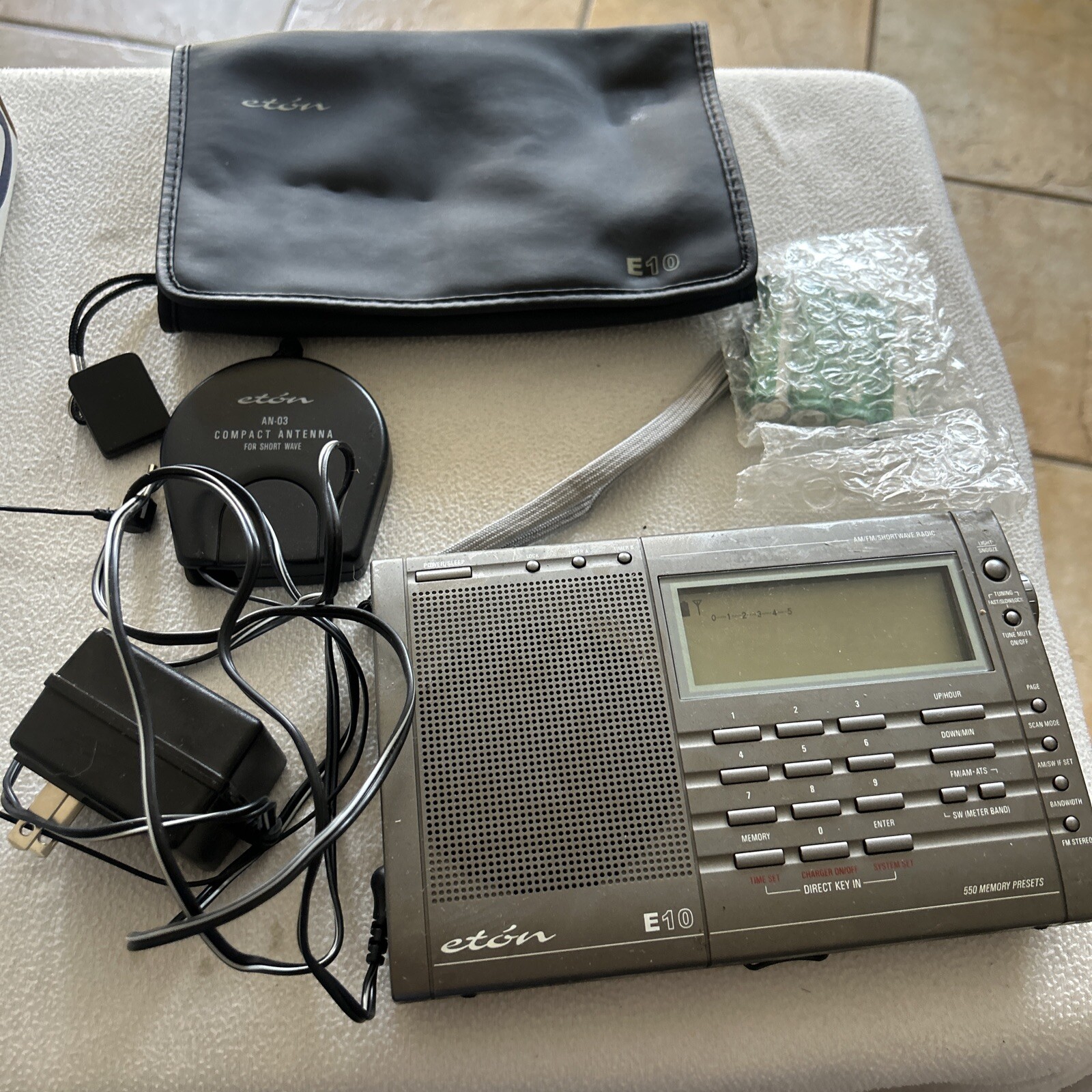 Eton E10  AM / FM / Shortwave Radio