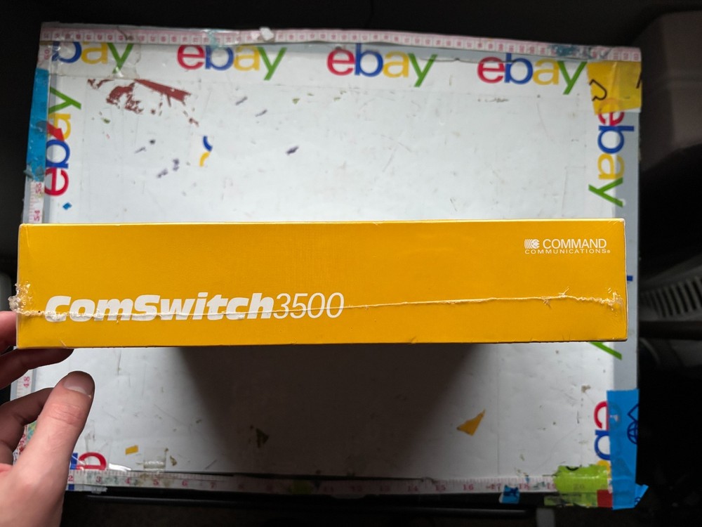 Command Communications Com (CS3500) 4-Ports External Switch ComSwitch 3500 New