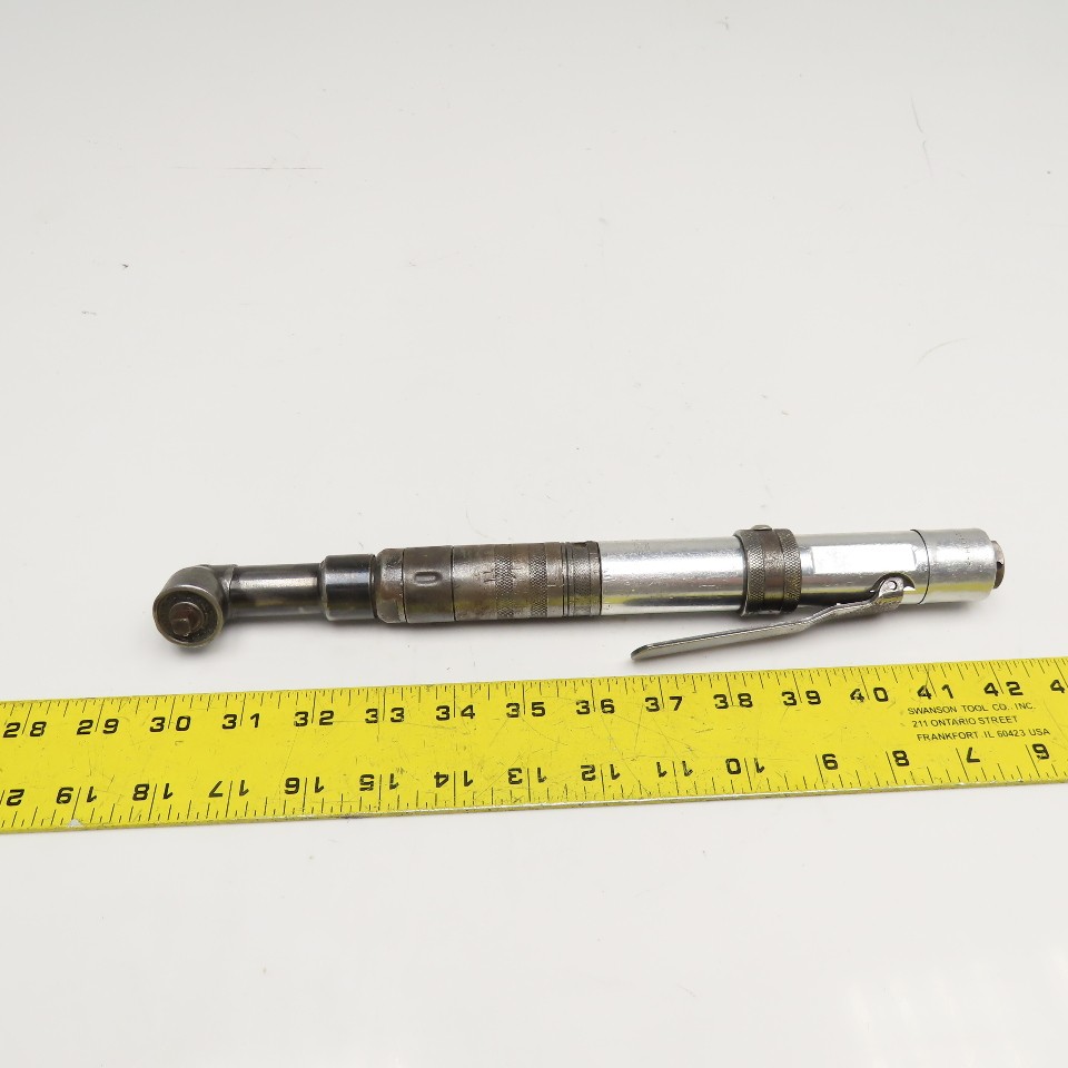 Cleco 5RNAL-103H-2 Pneumatic Reversable Adjustable Torque Angled Nutrunner 1/4"