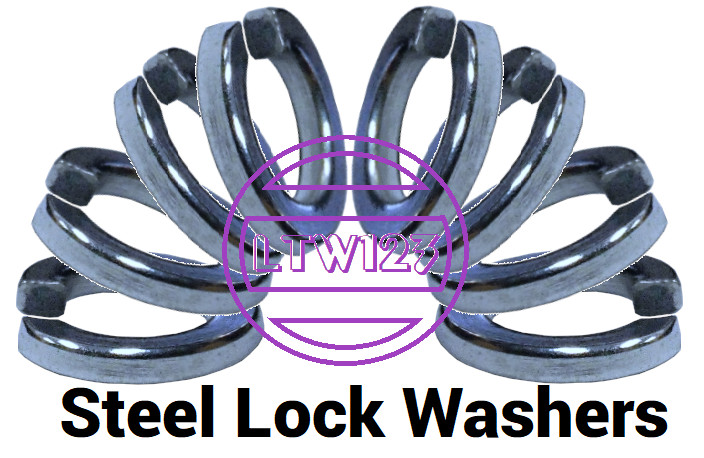 (4Pcs) 3/4" Split Lock Washer Galvanized