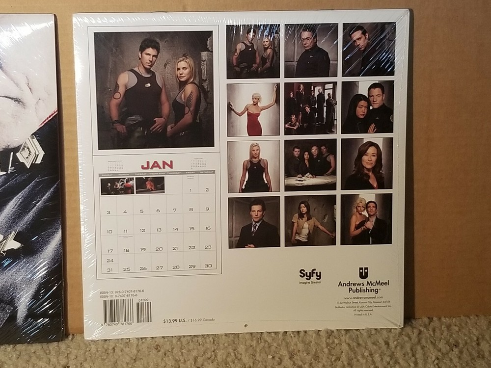 Battlestar Galactica 2010 Calendar - Unopened