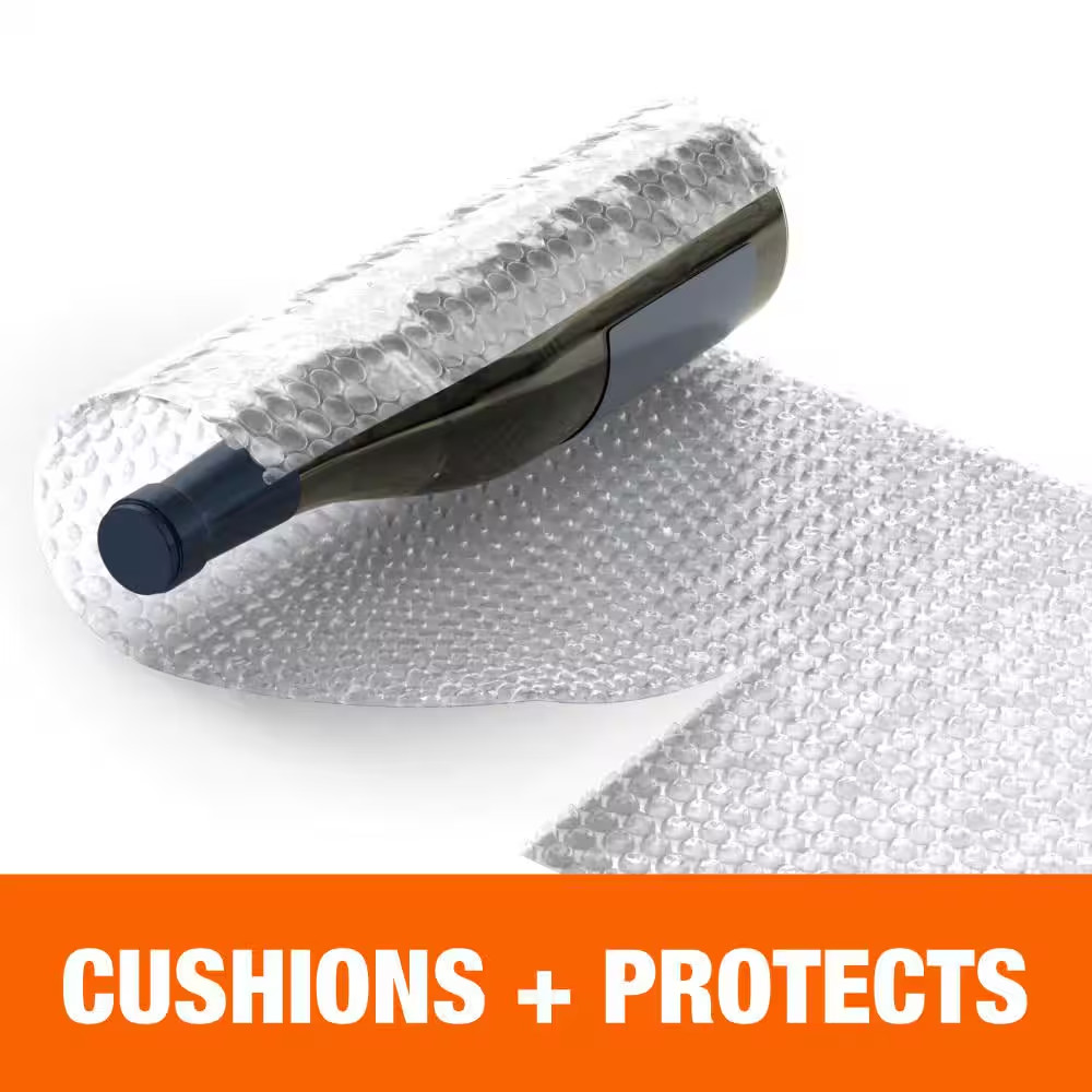 12 In. X 90 Ft. Clear Bubble Cushion