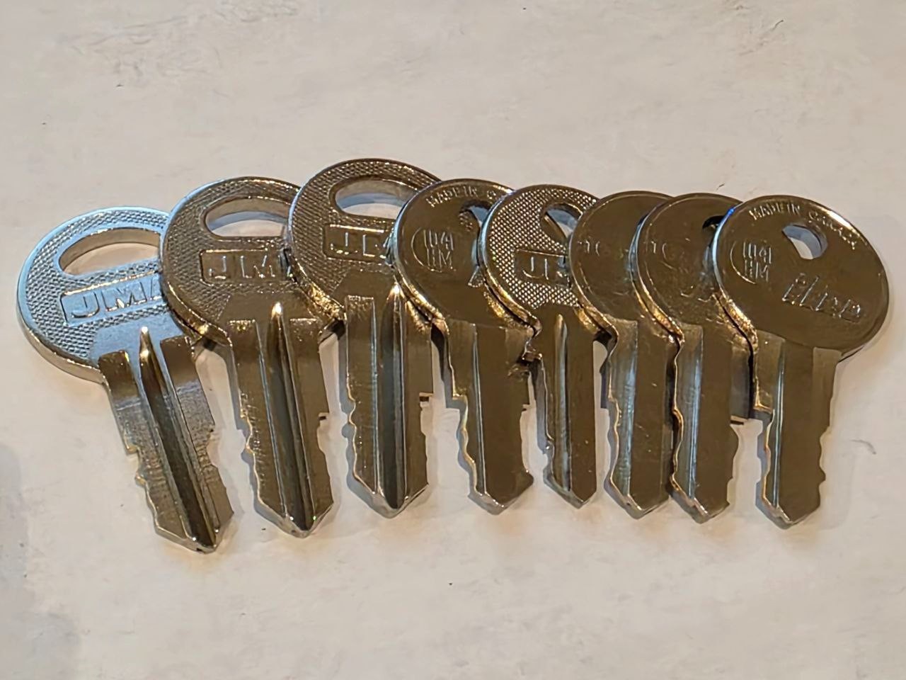 22pc Comprehensive Fire Service Elevator Key Set - All Major Brands!