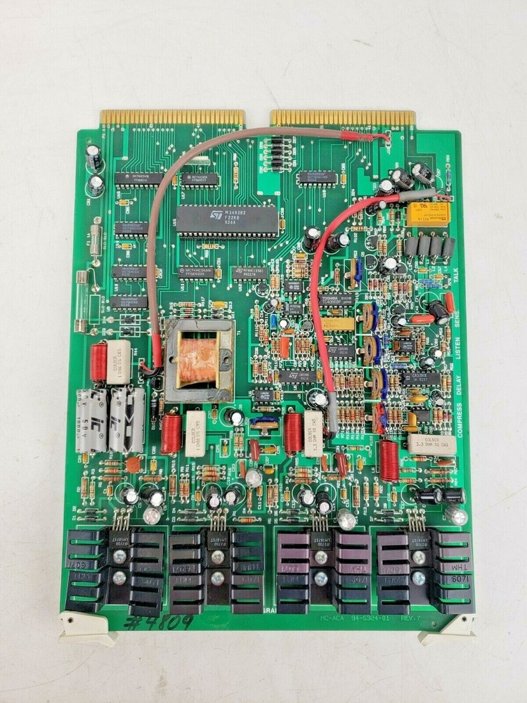 Bogen Multicom 2000 Analog Card MCACA Intercom System Used AS IS MCACB #4