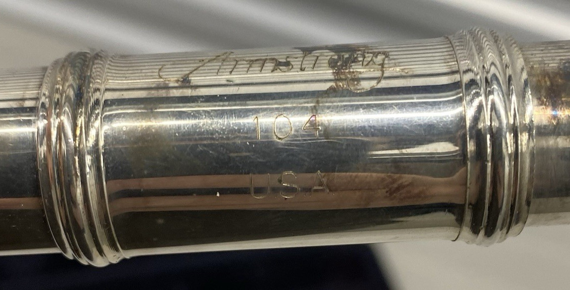 Armstrong 104 USA Flute USED UNTESTED FREE SHIPPING