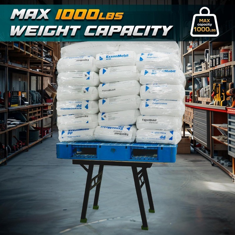 Foldable Work Bench,Easy Step Protable Work Table, Lightweight Workbench,Benches