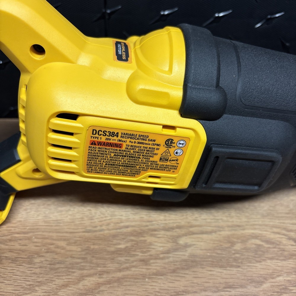 Dewalt DCS384 Reciprocating Saw Tool Only