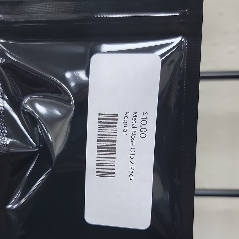 Metal Nose Clip Regular 2 Pack