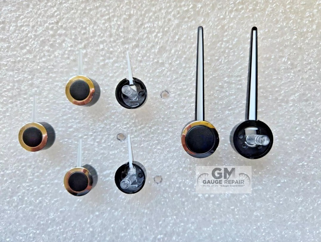 Custom Gauge Cluster Pointer Needle Set for GM 2003 04 05 06 Chrome White Black
