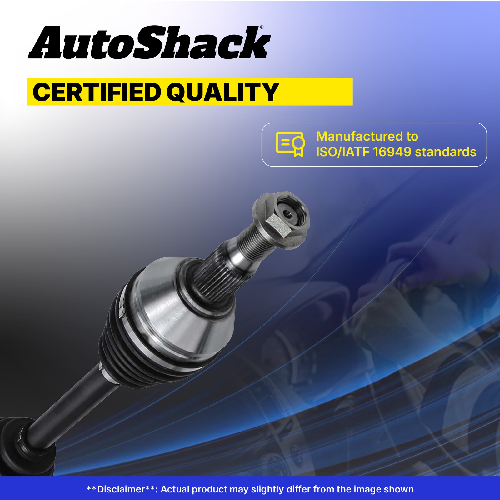 Front CV Axle Shafts for 2012-2017 Hyundai Accent