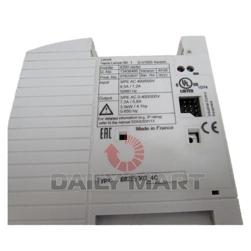 Used & Tested LENZE E82EV302-4C Inverter