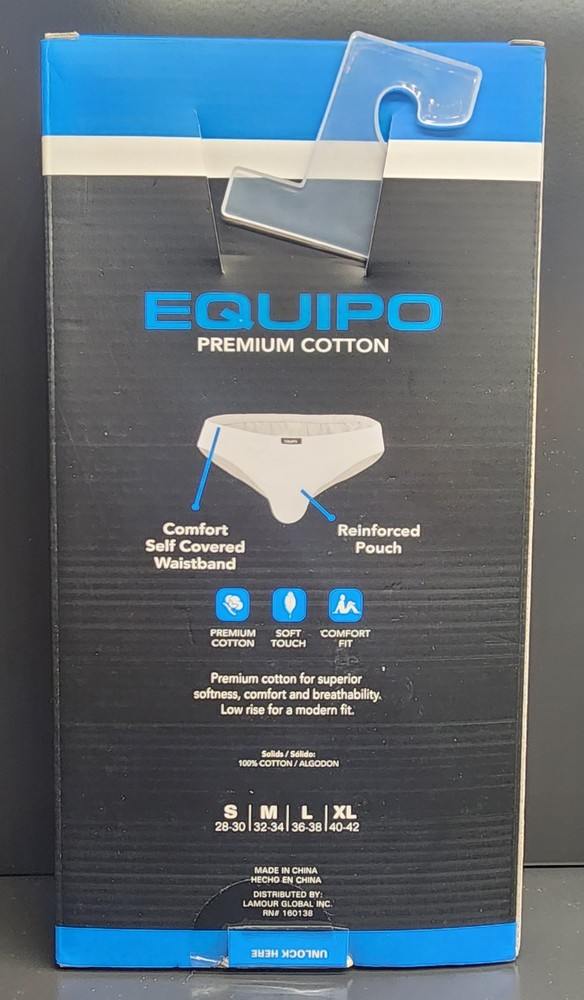 Equipo mens 5-Pack Bikini Briefs Size Medium