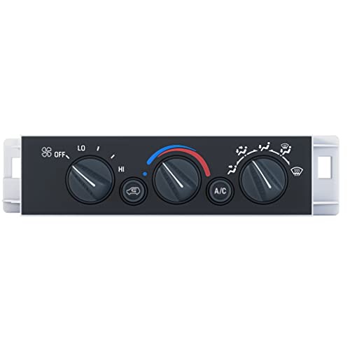 AC Heater Climate Control Module for Chevy, Without Rear Defogger Button