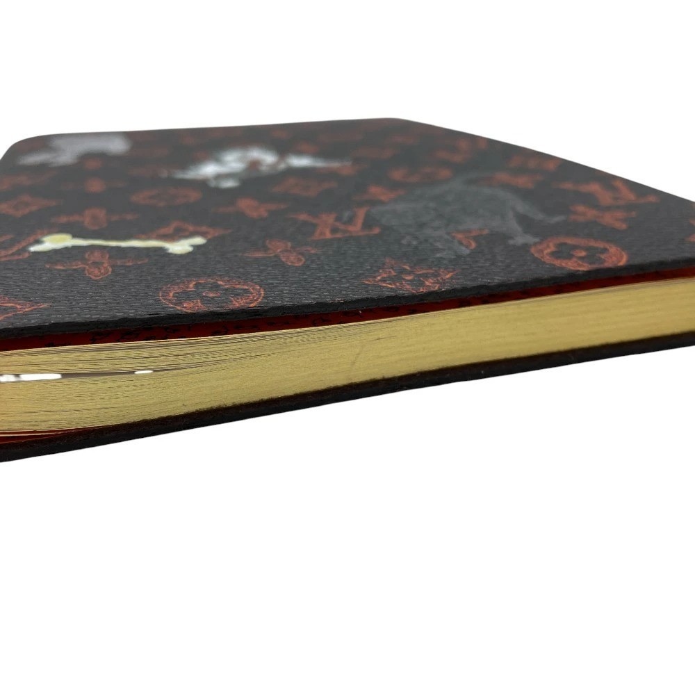 Auth Louis Vuitton Catogram Canvas Notebook GI0358