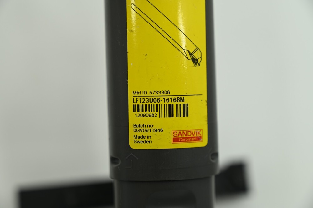 SANDVIK COROMANT Indexable Grooving Toolholder LF123U06-1616BM External Left