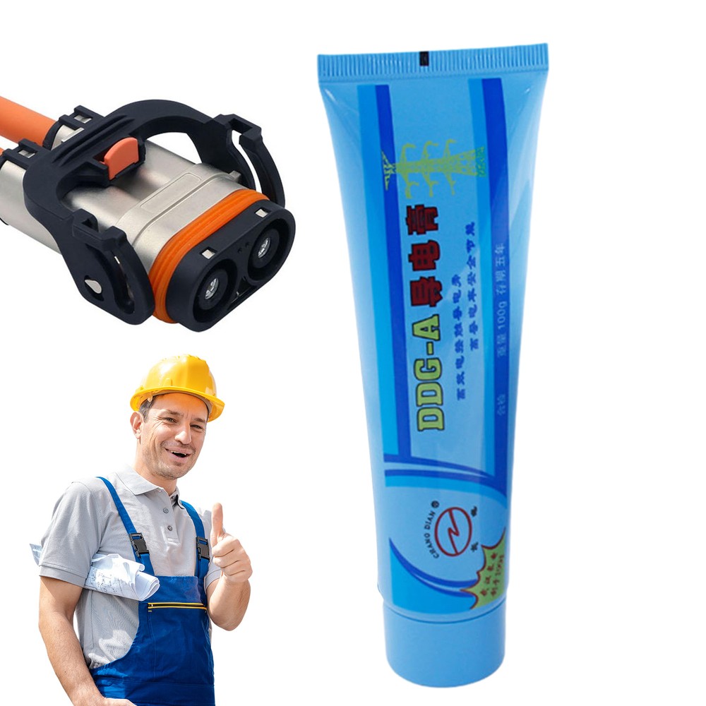 100g Electric Contact Conductive Grease, Power Connection Paste for Electrical `