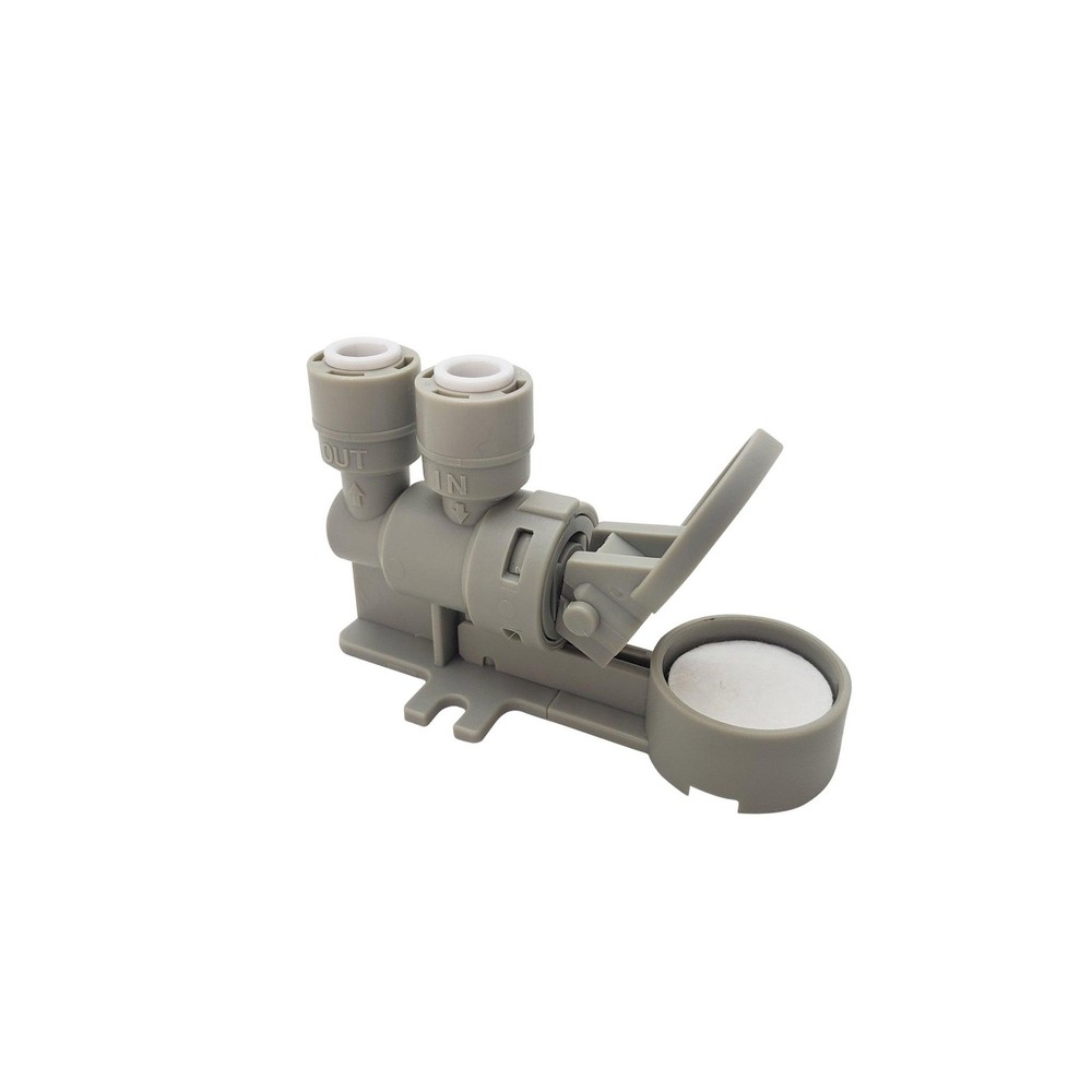 Grey Filter System Leak Detector. 1/4" Quick Connect. Open design. 2 Sponges