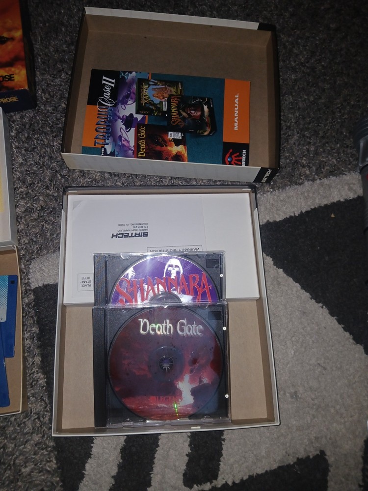 PC AND CD ROM VINTAGE COMPUTER GAMES