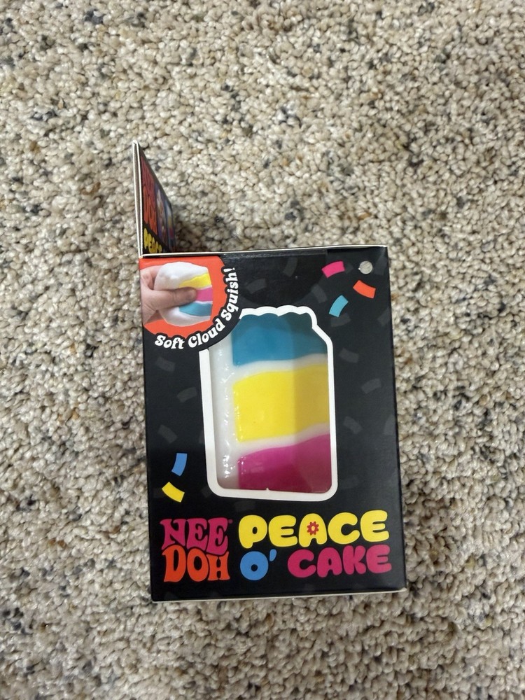 NWT One NeeDoh Peace O’ Cake
