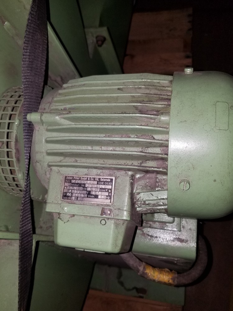 480v Blower .75 kw piller