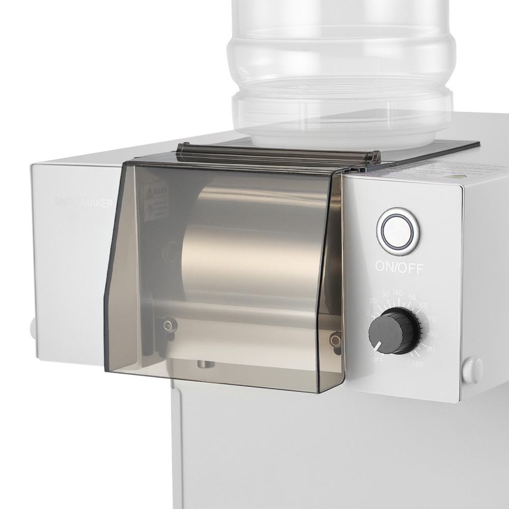 Ice Machine, 176 Lbs Per Day, 90-Second Pre-Cooling, Adjustable Settings, White