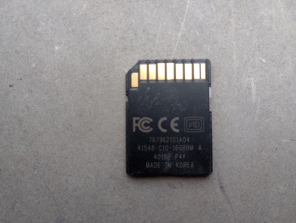2016 KIA optima NAVIGATION SD CARD MAP MEMORY OEM 96554-E4303 2016 2017 Optima