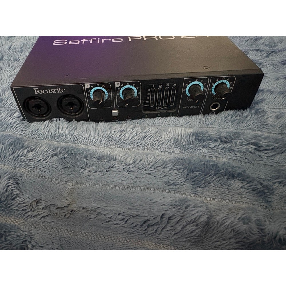 Focusrite Saffire PRO 24 Firewire Audio Interface Pro Studio Rackmount