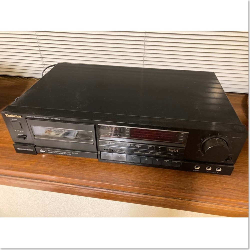 Technics RS-B605 Stereo Cassette Deck High Function Used Japan