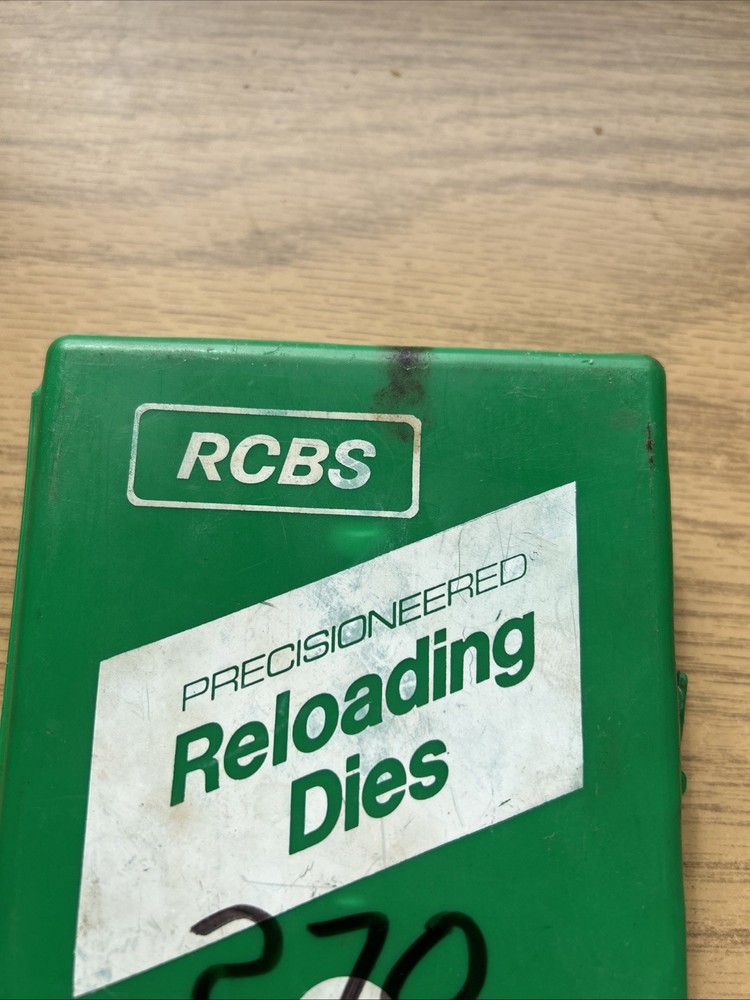 RCBS PRECISIONEERED .270 WINCHESTER SMALL BASE FULL LENGTH RELOADING DIE SET