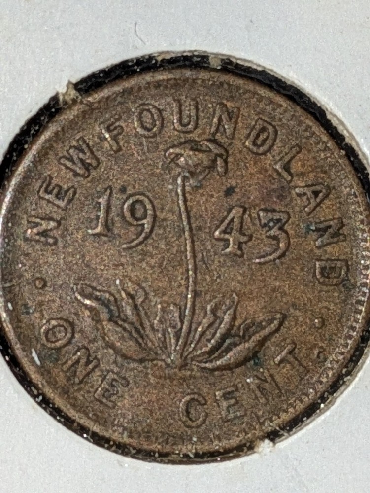 1943 Newfoundland 1 Cent