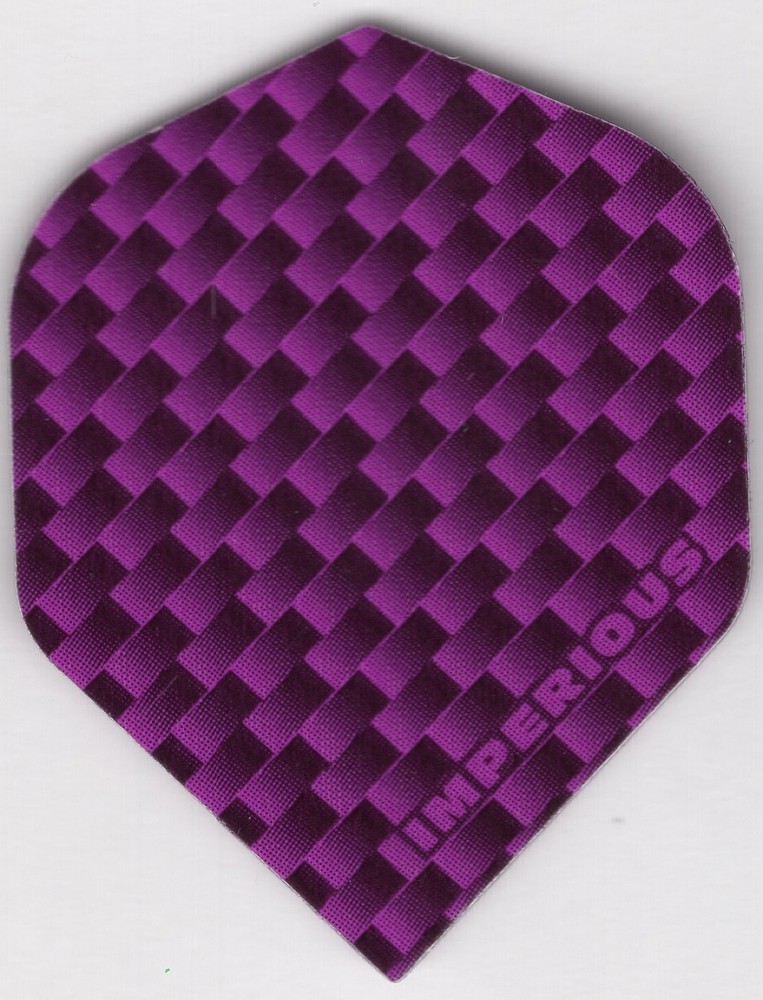 PURPLE IMPERIOUS Dart Flights: 3 per set