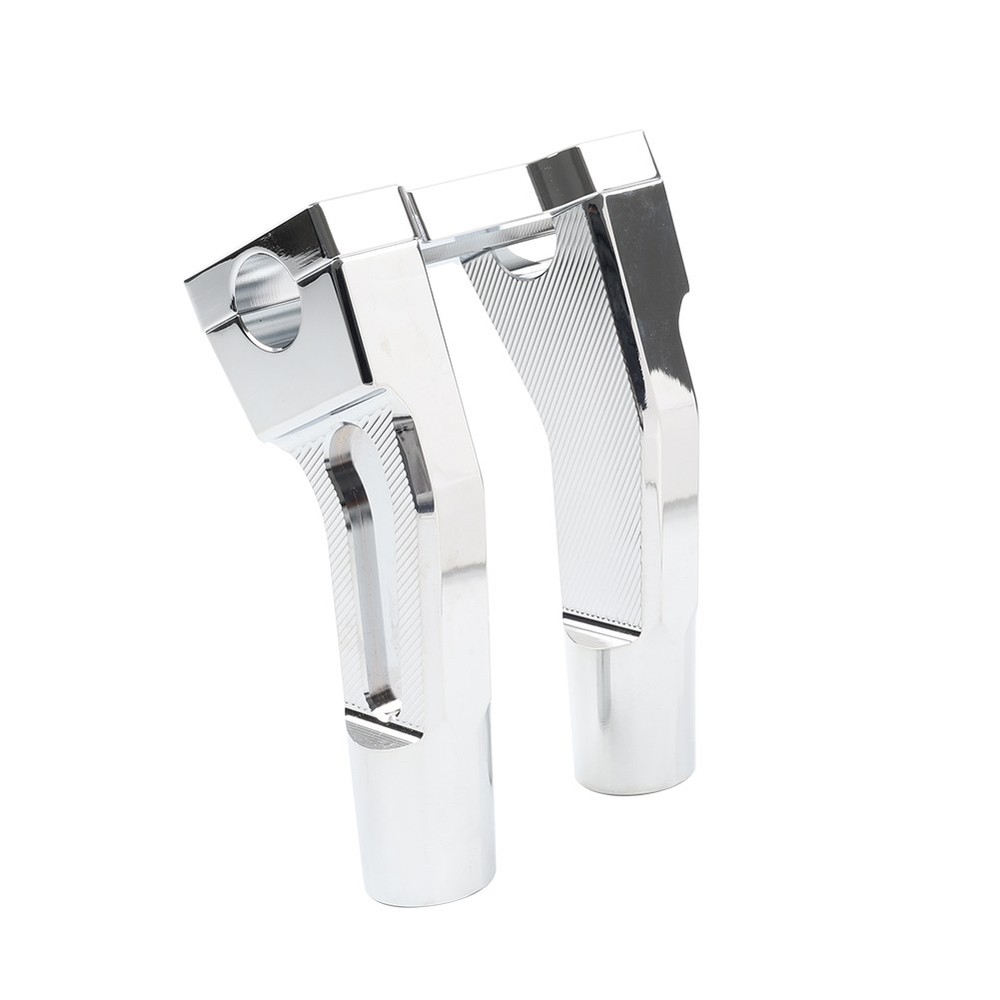 6" Pullback Handlebar Risers Clamp Chrome Fits for Harley 1" Handlebar