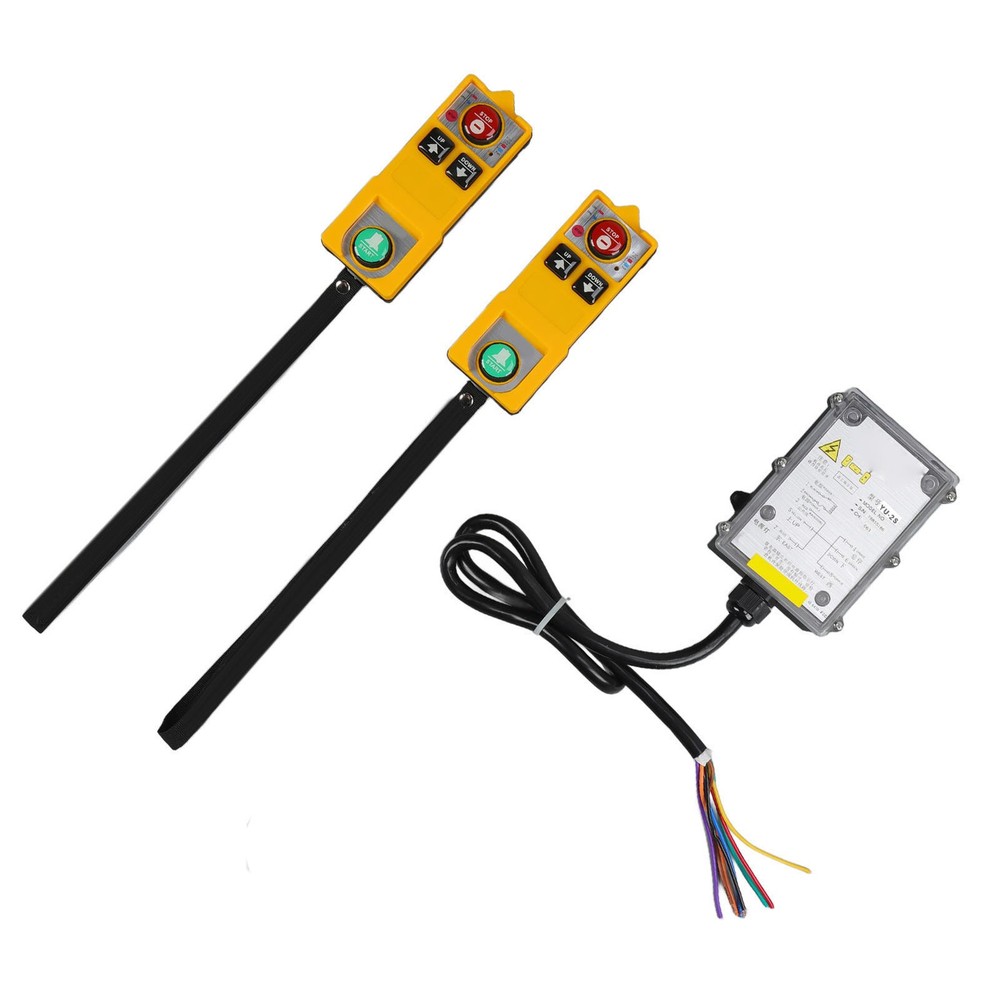 Remote Control Wireless Hoist Crane Remotes Controller For Bridge Cranes DC 24V