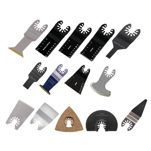14 pc Quick Release Combination Saw Blade Set-For Rockwell Sonicrafter Hyperlock