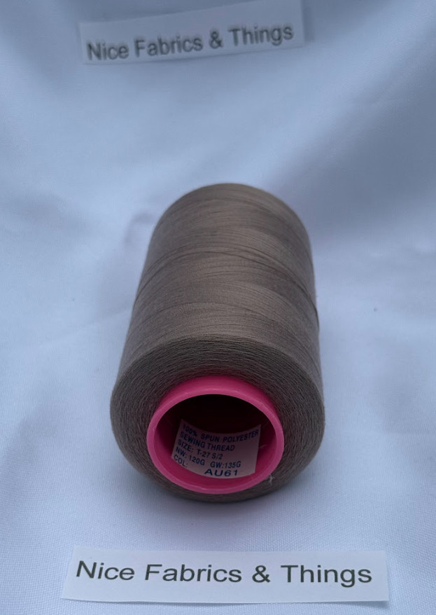 50 Spools - Brown AU61 Multi Purpose Sewing Thread