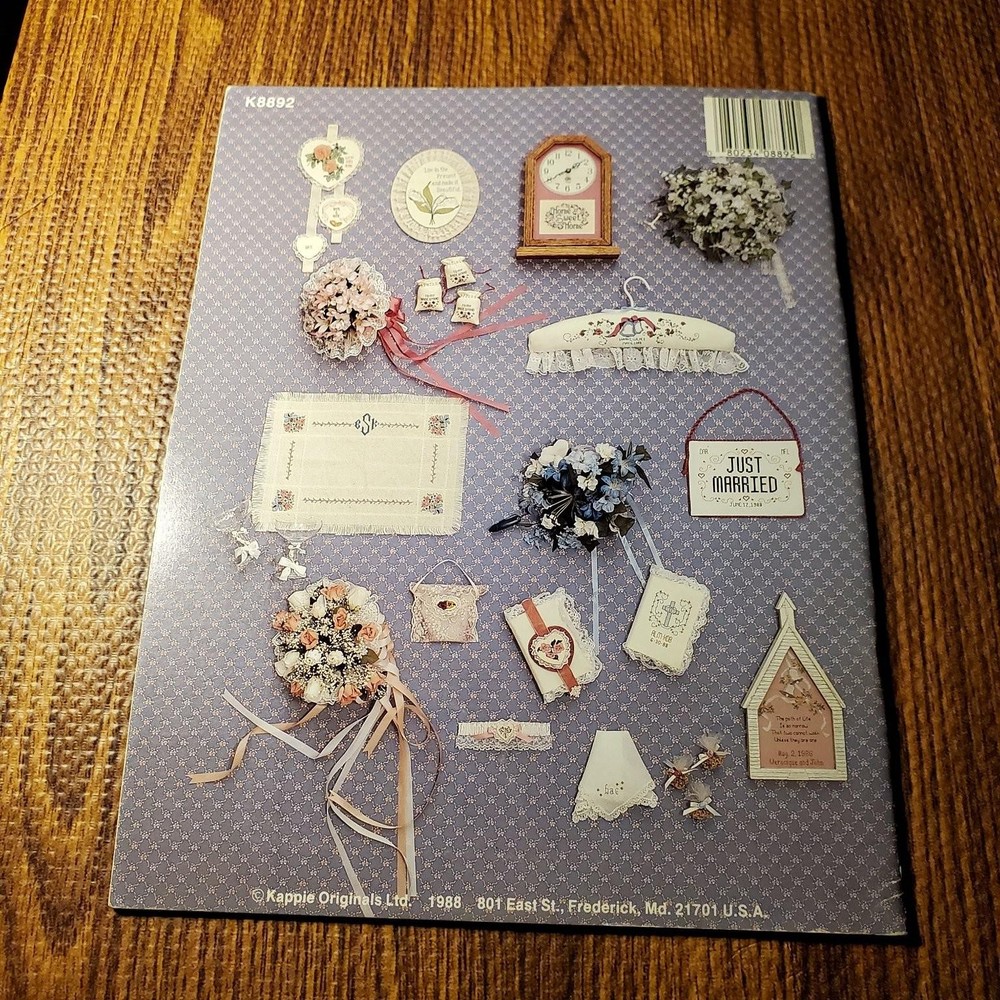 Kappie Wedding Promises Craft Pattern Book 92 20 Projects
