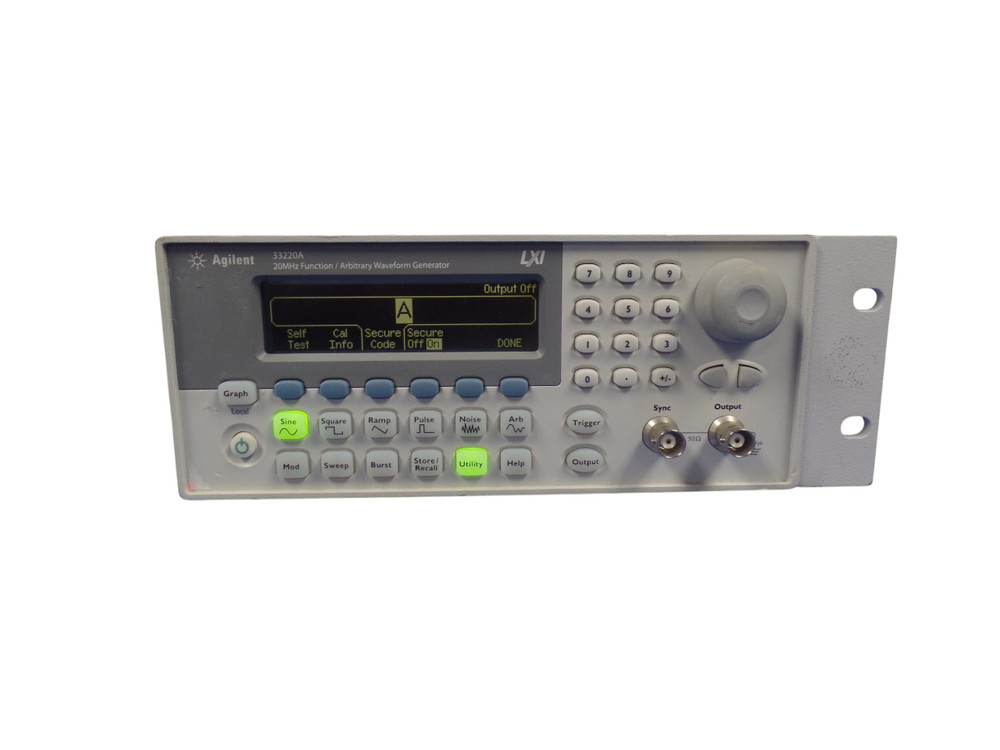 Agilent 33220A 20 MHz Function Arbitrary Waveform Generator - Free Shipping