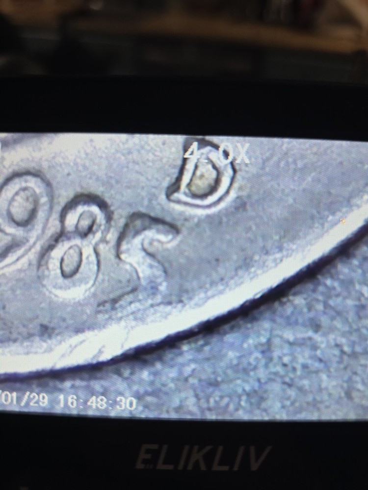 1985 D Rare Dime With Errors