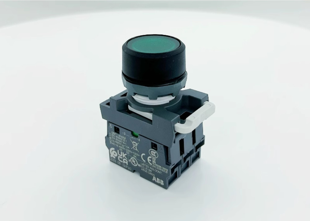1PC New ABB Self-locking button switch without light MP2-42G-11 1NO1NC #LL