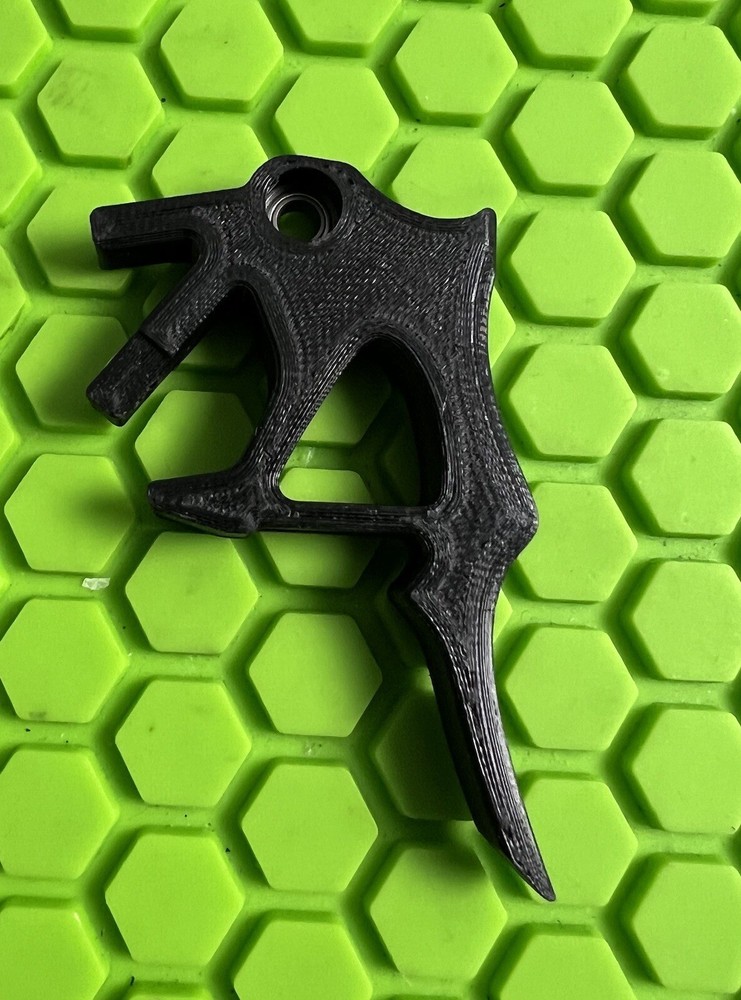 DYE M2/ M3+S/ DLS 3D PRINTED BILLY WING ROLLER MAGNET TRIGGER-BLACK -PAINTBALL