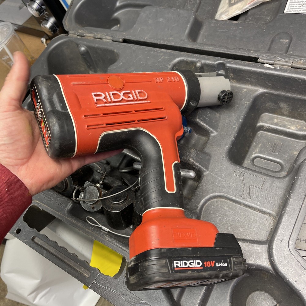 Ridgid RP 210 press frame (xt9
