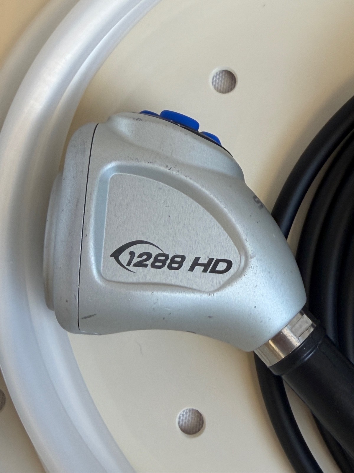 Stryker 1288 HD Camera Head & Coupler w/ Clear Light Cable & Sterilization Case