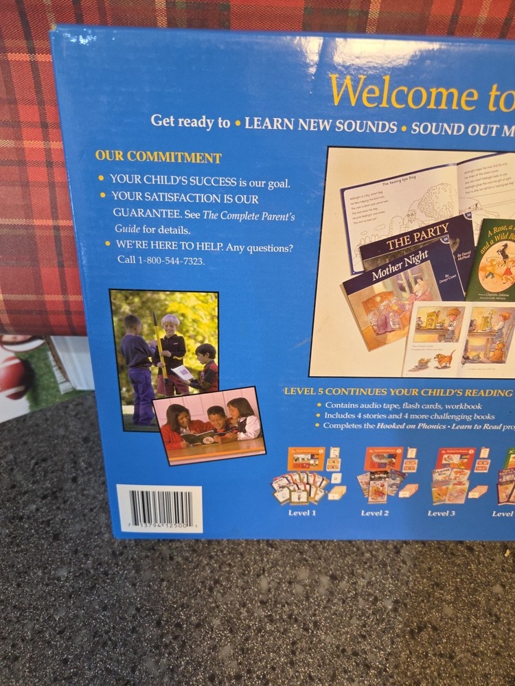 Hooked On Phonics- Level 5. Open Box But Brand New