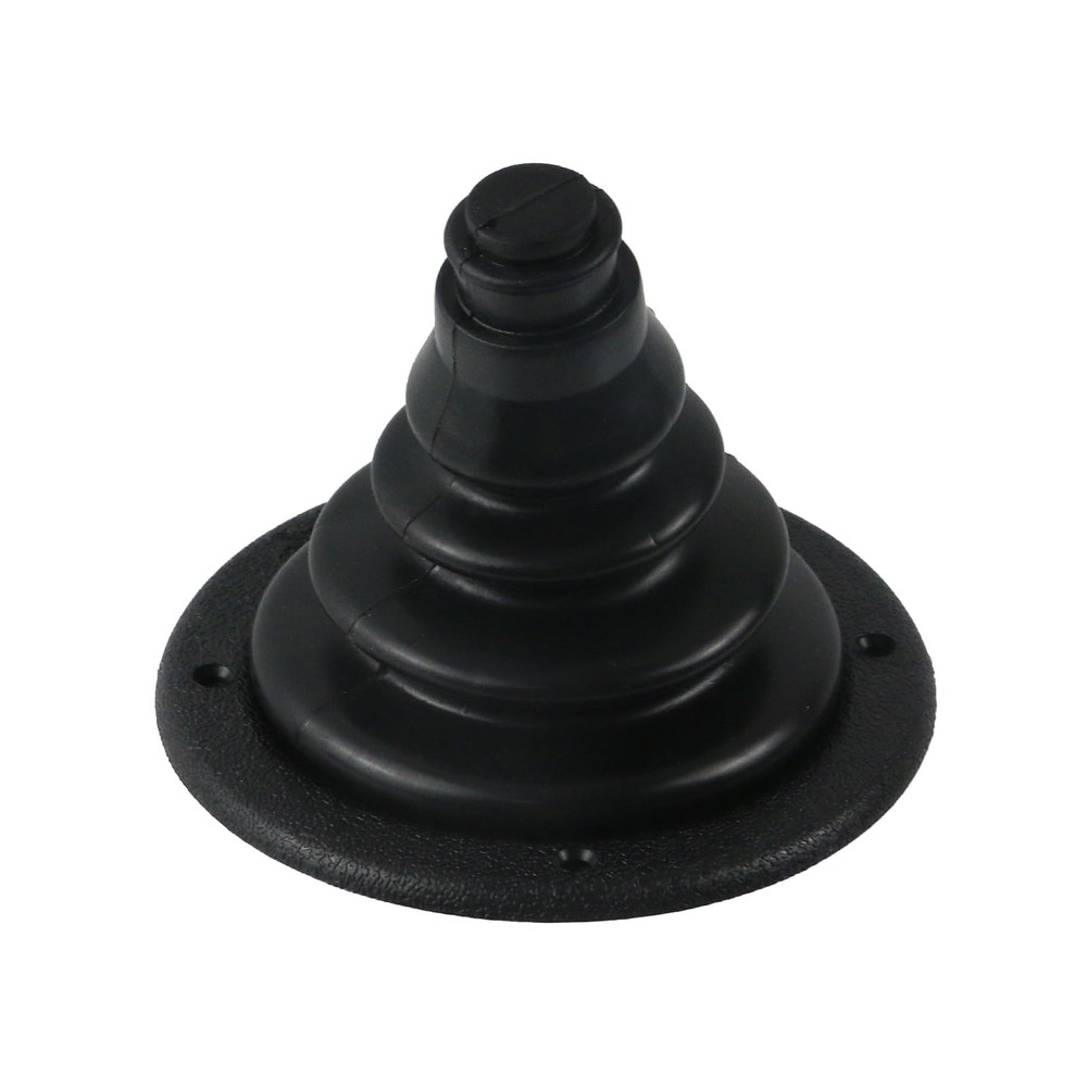 Boat Motor Well Cable BootCable BootFuel Lines Diameter 4.72"-Black